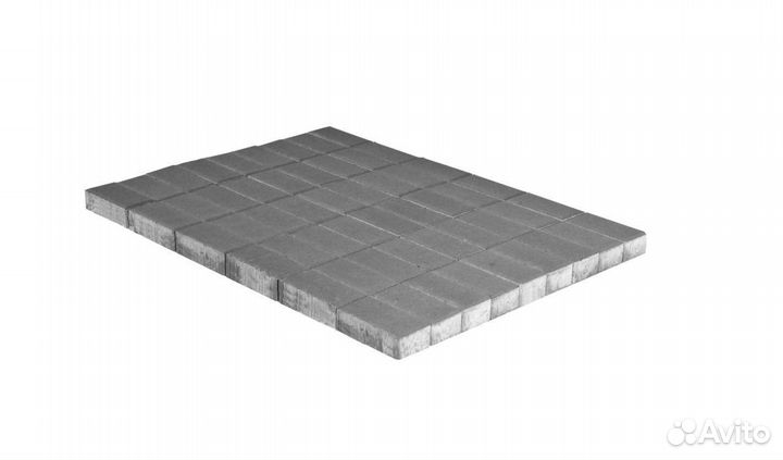 Брусчатка (тротуарная плитка) 100*200*40
