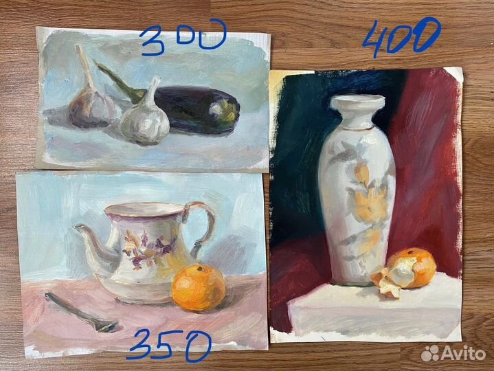 Этюды для просмотра (масло)