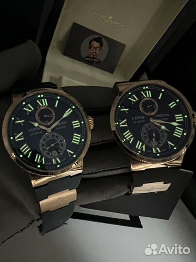 Часы ulyss’e nardi’n механика мужские 45мм