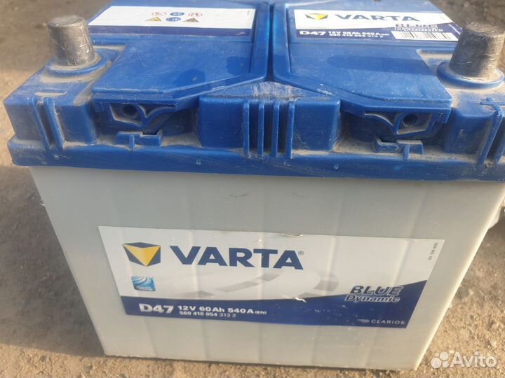 Аккумулятор Varta D47 Blue Dynamic 60 Ah