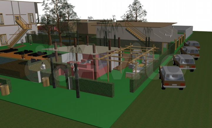 Общепит, 200 м²