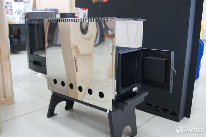 Печь походная, легкая буржуйка из нержавейки