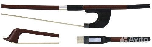 Gewa Viola Bow Brazil Wood Student Jaeger 4/4