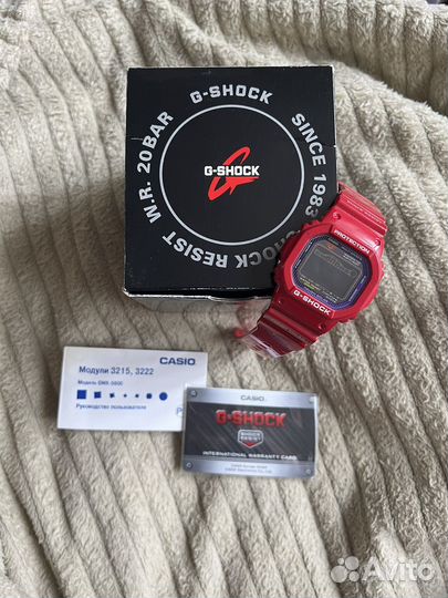 Оригинальные часы g-shock GWX-5600c