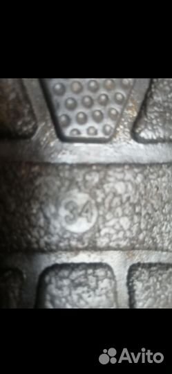 Сапожки для девочки зима 34