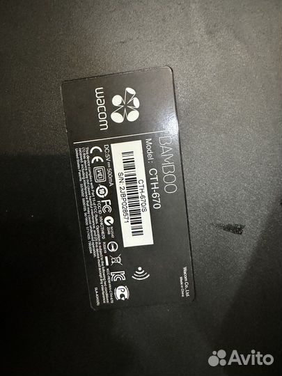 Графический планшет wacom bamboo