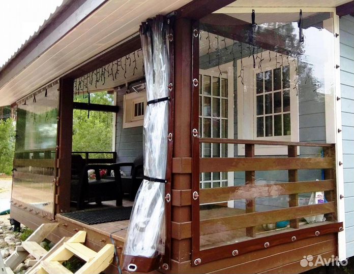 Прозрачные пвх окна