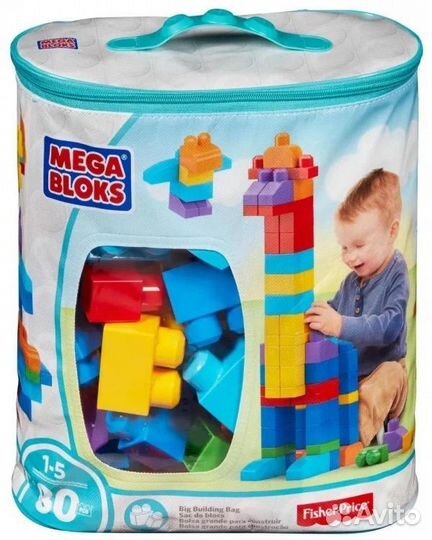 Mega bloks 60 деталей