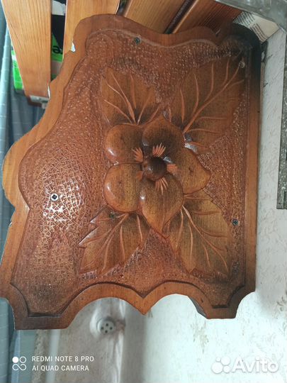 Хлебница деревянная резная