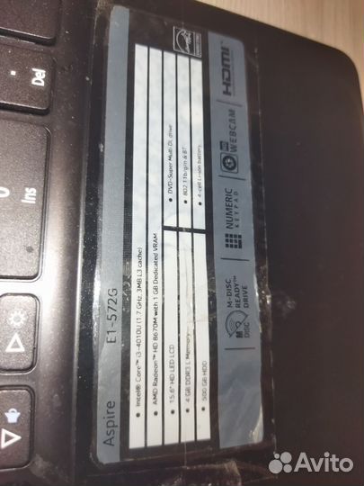 Acer ноутбук