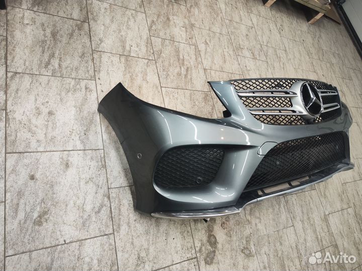 Бампер передний Mercedes GLS X166 W166 AMG пакет