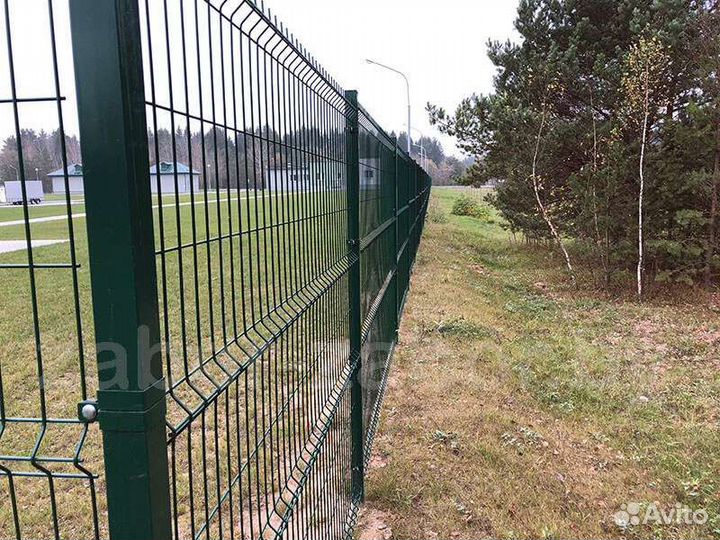 Забор из 3-D Сетки. Ворота. Калитки. Еврозабор