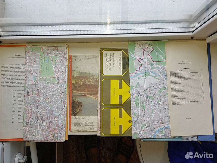 Туристические схемы городов СССР