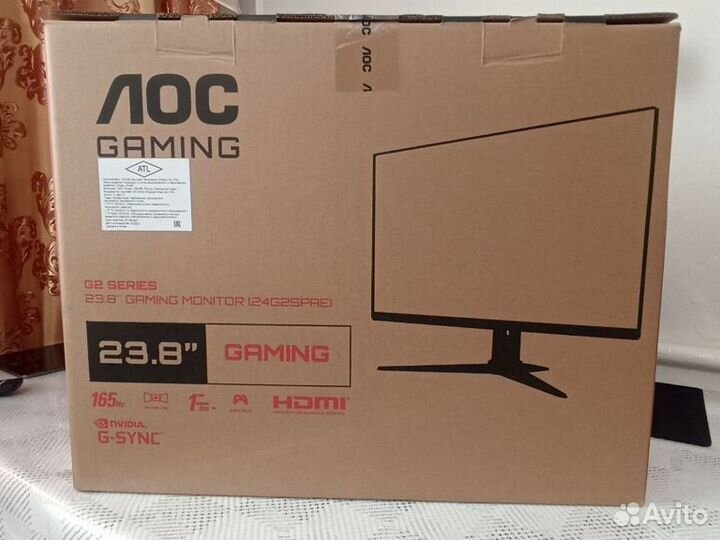 Монитор Aoc 24 165 Гц