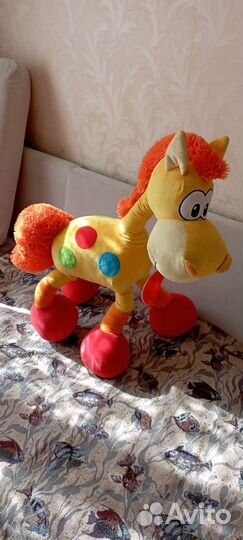 Мягкая игрушка лошадь