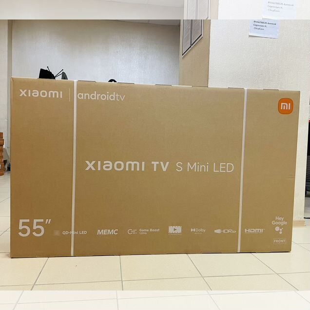 Телевизор Xiaomi S55 mini LED 2026 SMART tv 4k