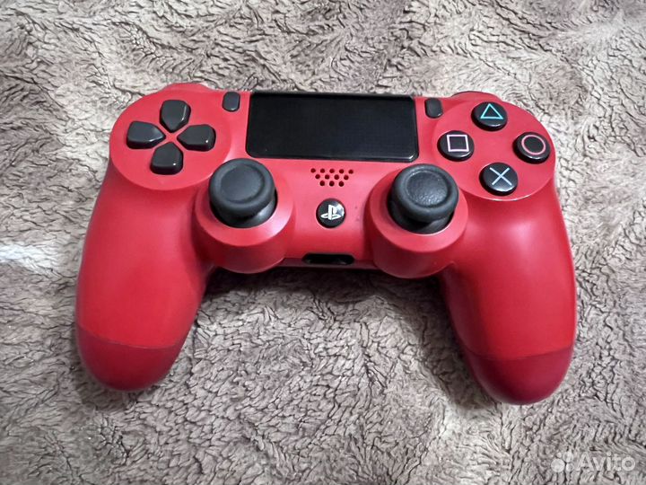 Dualshock 4 v2 red