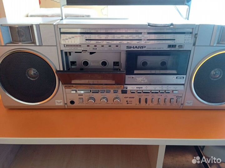 Кассетный магнитофон sharp GF500 H