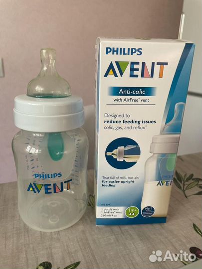 Бутылочка для кормления avent