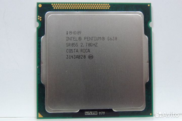 S1155 Intel Pentium G630 (2x2700MHz, L3 3072Kb)