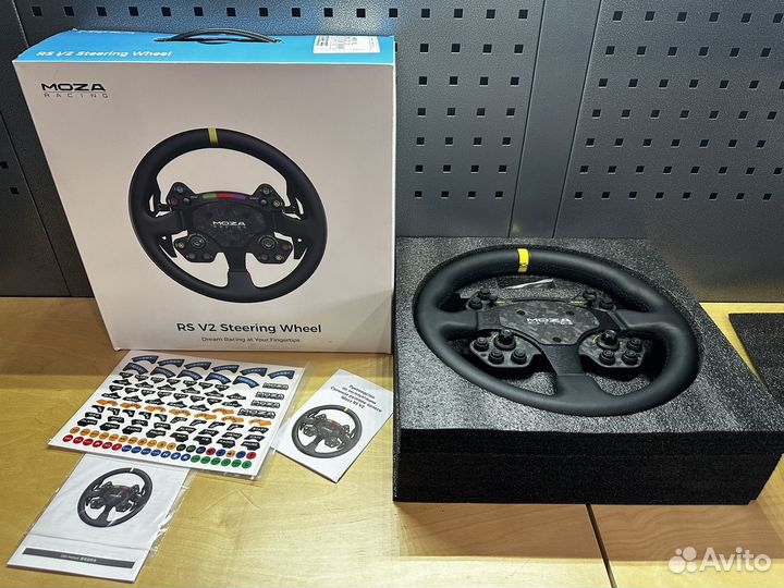 Руль Moza RS V2