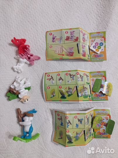 Игрушки Киндер Сюрприз Пасхальная серия 2024 г