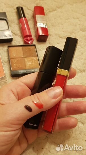 Блеск/помада, тени Chanel, Dior, Guerlain,Givenchy