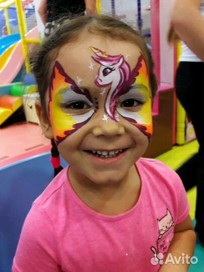 Аквагрим в Калининграде, грим на Хэллоуин