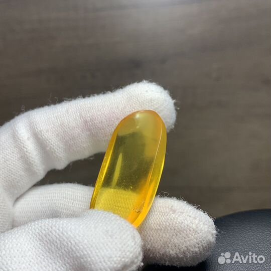 Камень Янтарный Янтарь Ретро
