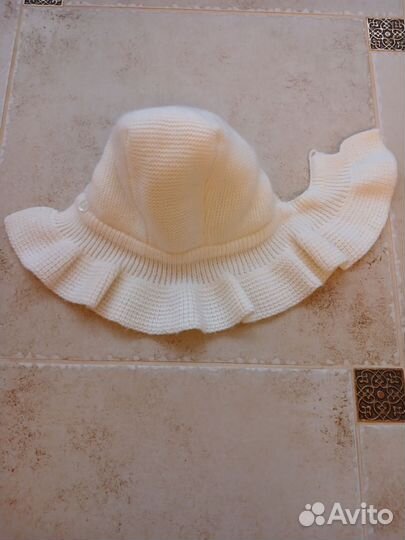 Шапка шлем для новорождённого