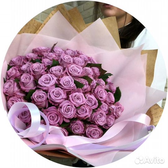 Букет из 51 розы, букетов роз, доставка цветов