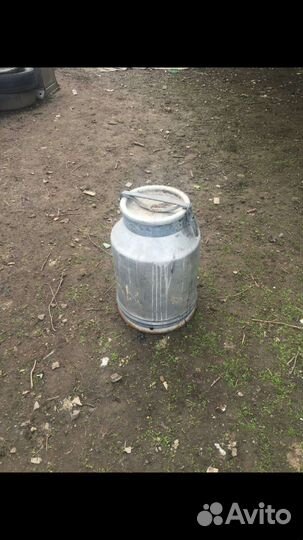 Фляга алюминиевая бу 40л