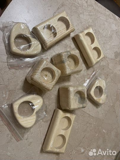 Подсвечник дерево