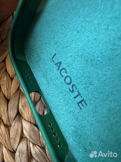 Чехол lacoste для iPhone 14 Pro