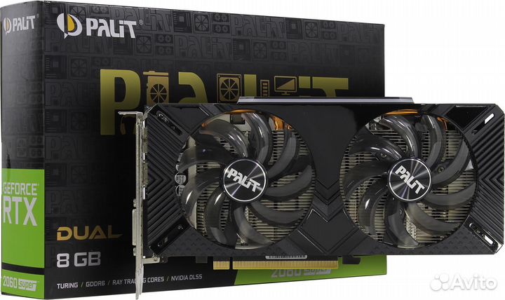 Видеокарта Palit GeForce RTX 2060 super Dual 8GB
