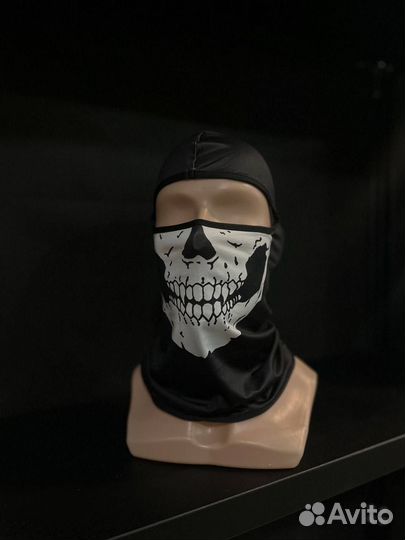 Балаклава подшлемник Маска с черепом