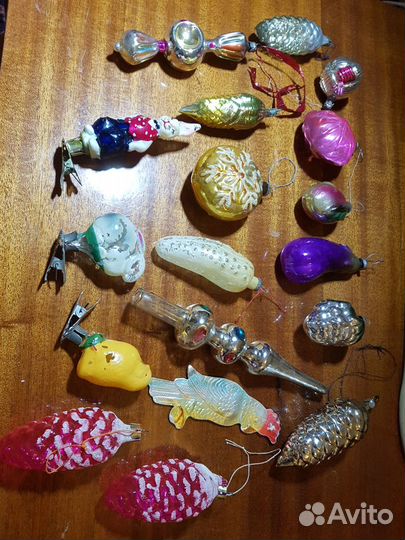 Ёлочные игрушки СССР