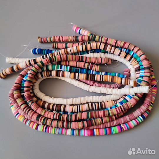 Бусины из полимерной глины (пластики)