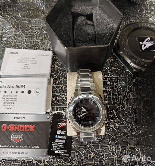 Часы Casio g shock gst b500d-1A1