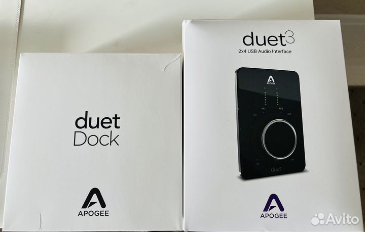 Apogee Duet 3 + Dock
