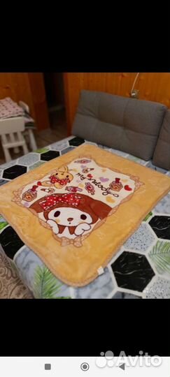 Комплект плед+ одеяло+ лёгкий пледик для малышей