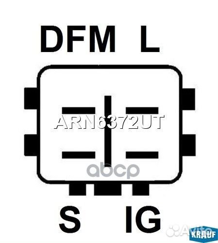 Регулятор генератора ARN6372UT Krauf