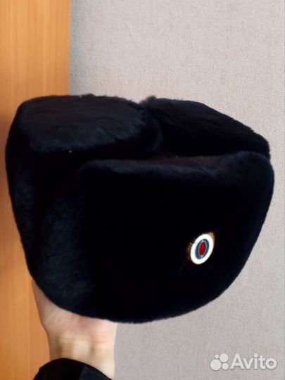 Шапка зимняя мужская мвд 58
