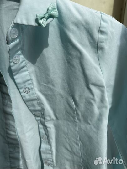 Сарафан школьный Рио Комби Зеленый Скай Лайк