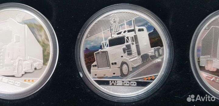 Короли Дорог набор из 4-х монет 2010 год