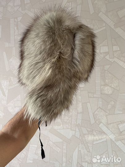 Шапка песец