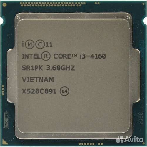Процессор Intel Core i3-4160 LGA1150