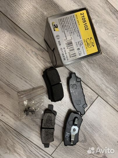 Колодки и масляный фильтр