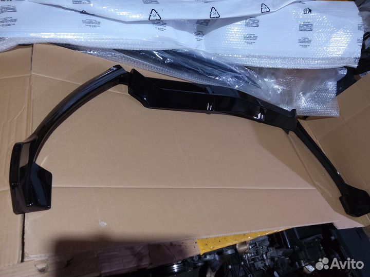 Диффузор переднего бампера W205 Brabus