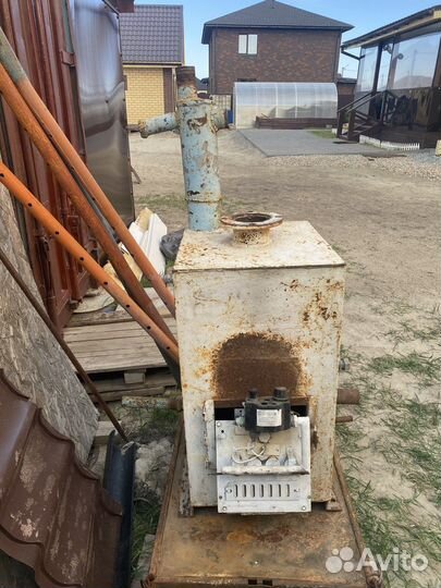 Печь для отопления гаража и помещений